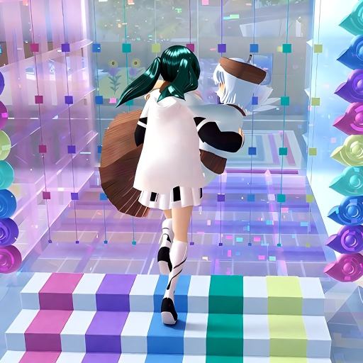 女神往前跑
