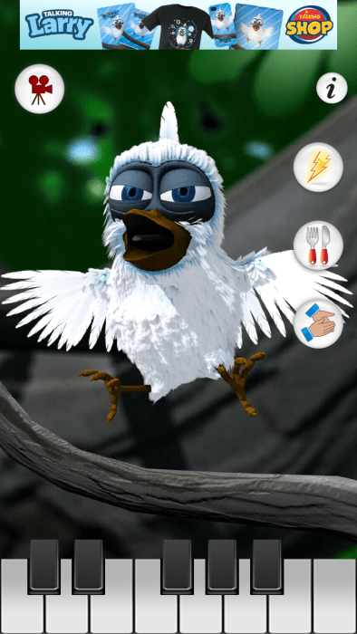 talkinglarry游戏会说话的小鸟截图3