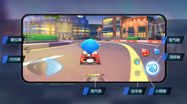 跑跑卡丁车测试服