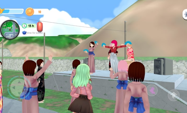 高中女生生活模拟器截图3