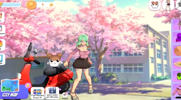 高中女生生活模拟器截图2